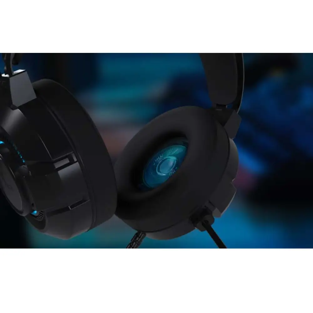 Morrighan _ Audífonos estéreo con iluminación LED para videojuegos XTH-565