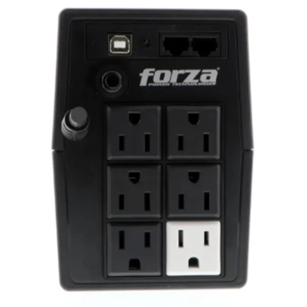 UPS inteligente 800VA/480W, 6 slds, LCD táctil, torre comp-120V