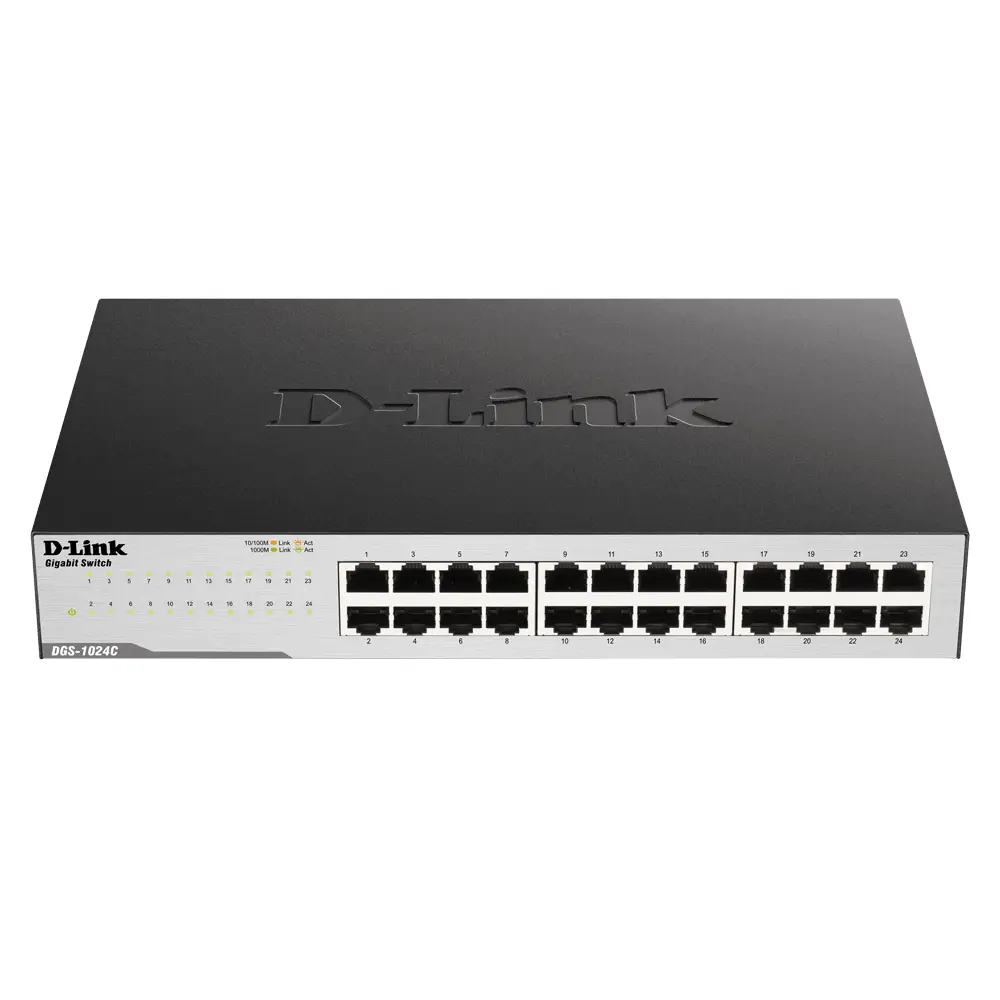 Switch de 24 Puertos D-LINK DGS-1024C (Rack)