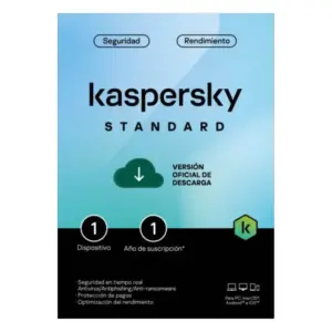 Antivirus Kaspersky Standar 1 año 1 Dispositivo ESD