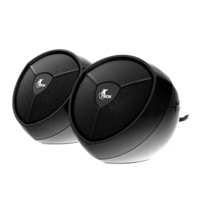 IKONIC | Parlantes estéreo multimedia de 2.0 canales con alimentación USB y cable de 3,5mm XTS-111